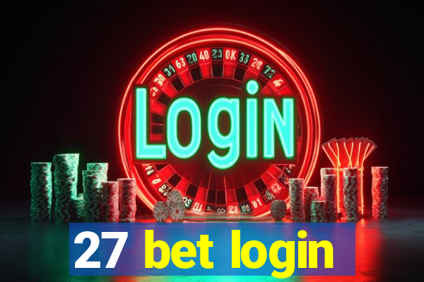 27 bet login