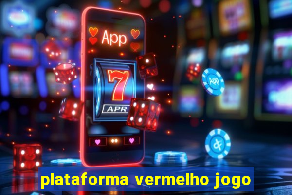 plataforma vermelho jogo