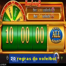 20 regras do voleibol