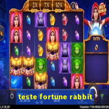 teste fortune rabbit