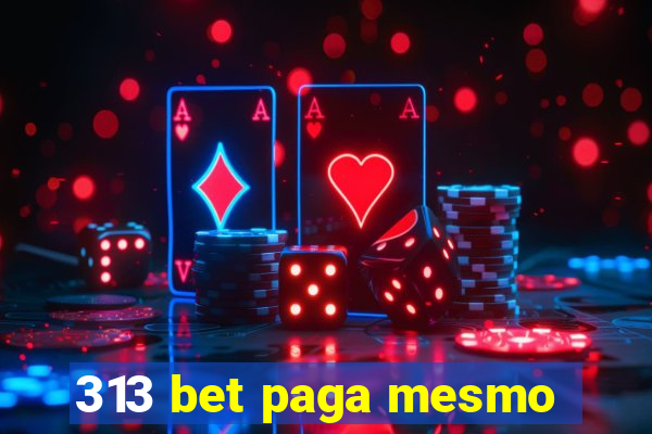 313 bet paga mesmo