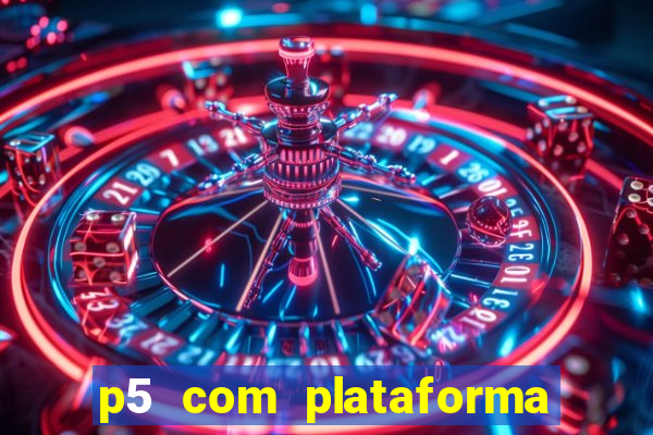 p5 com plataforma de jogos