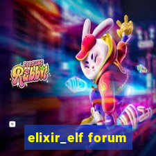 elixir_elf forum