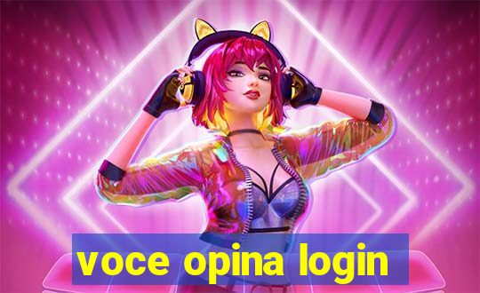 voce opina login