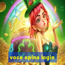 voce opina login