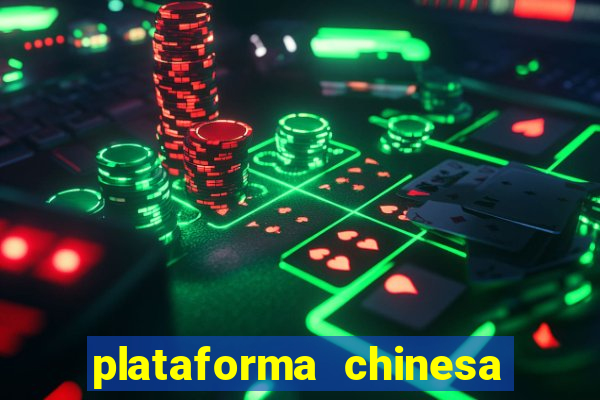 plataforma chinesa do jogo do tigrinho