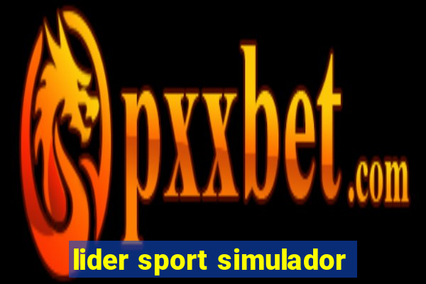 lider sport simulador