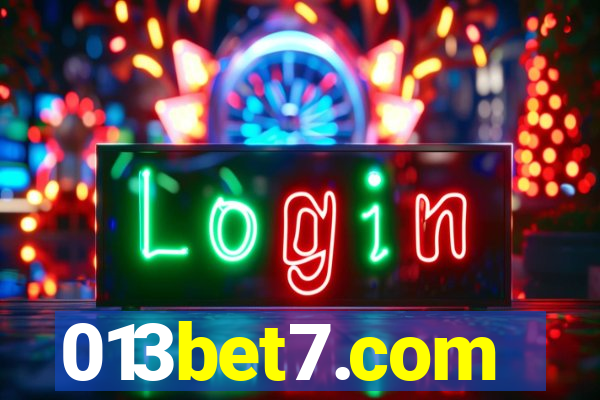 013bet7.com