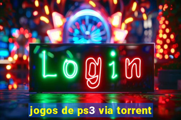 jogos de ps3 via torrent