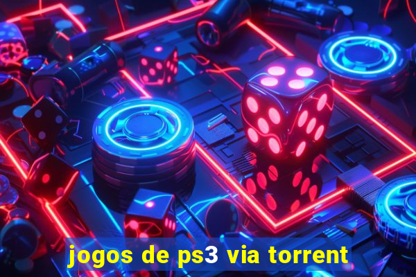 jogos de ps3 via torrent