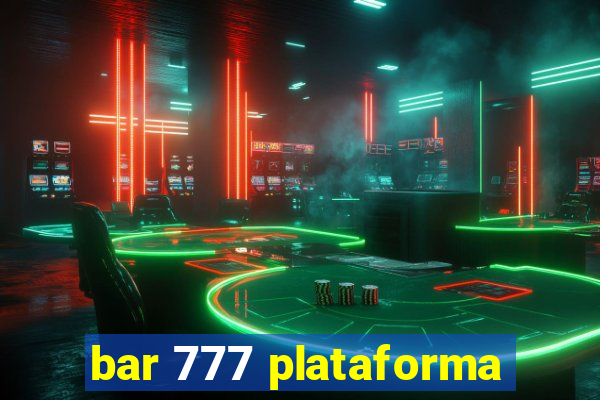 bar 777 plataforma