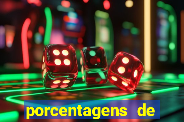 porcentagens de jogos pagantes