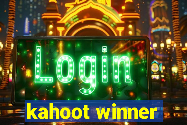 kahoot winner