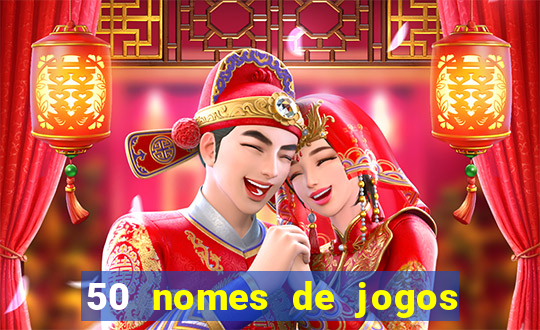 50 nomes de jogos com bola