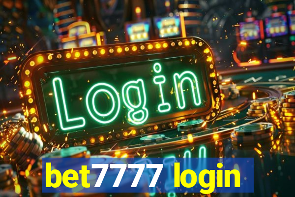 bet7777 login