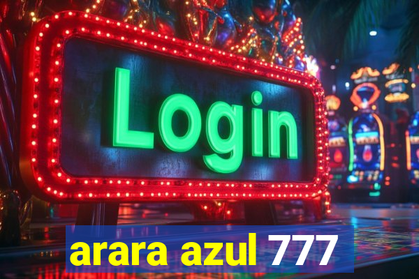 arara azul 777