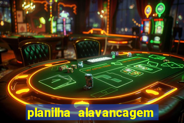 planilha alavancagem de banca