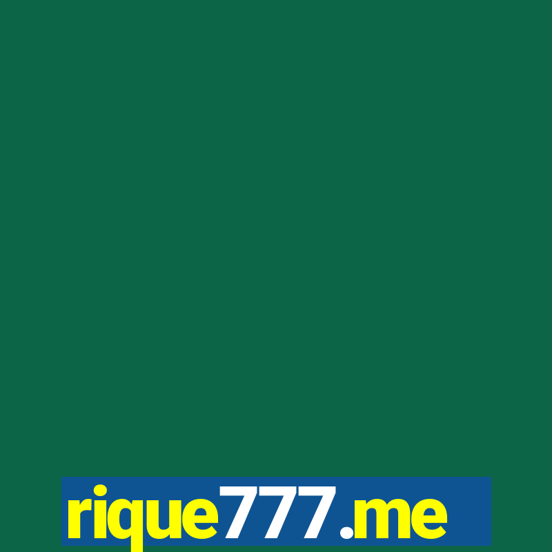 rique777.me